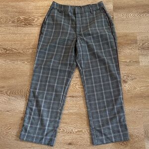 Abercrombie & Fitch Gray Plaid Woman’s Dress Pants